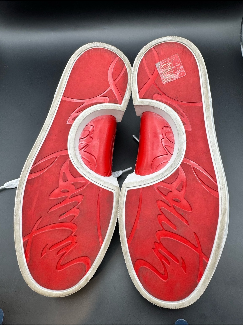 Christian Louboutin Adolon Donna Shun Sudo Button Flower Sneakers EU 39 - Picture 10 of 10